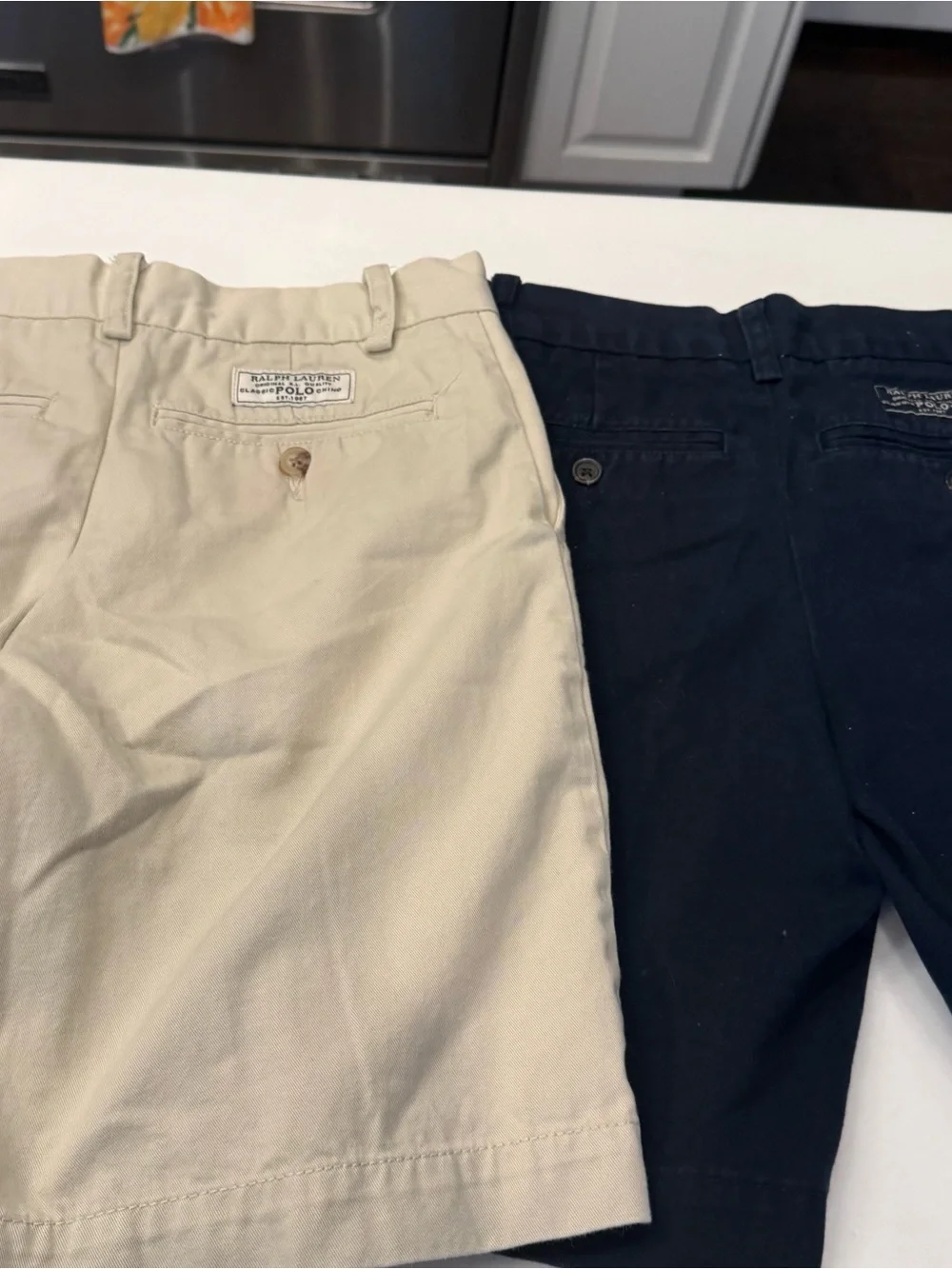 Ralph Lauren Boys 4 PCS Set 2 Shorts, Striped Rugby & Button Down Shirt Sz 10-12